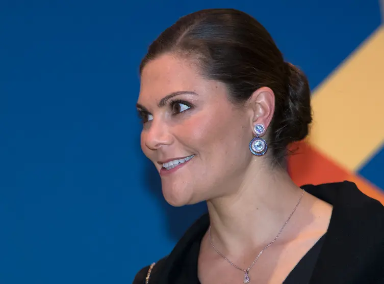 FILED - 23 November 2017, Saxony, Leipzig: Swedish Crown Princess Victoria attends the award ceremony of the Swedish Award for Entrepreneurship in Leipzig. Swedish Crown Princess Victoria has tested positive for the coronavirus, the royal court announced on Saturday. Photo: Hendrik Schmidt/dpa-Zentralbild/dpa.