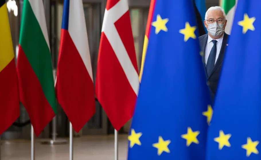 16 December 2021, Belgium, Brussels: Portuguese Prime Minister Antonio Costa arrives to attend the EU Leaders Summit at the European Council building. Photo: Pool Benoit Doppagne/BELGA/dpa.