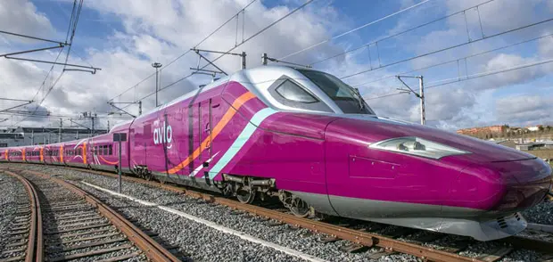 One of Renfe's low cost high-speed trains (AVLO). Photo: Renfe.