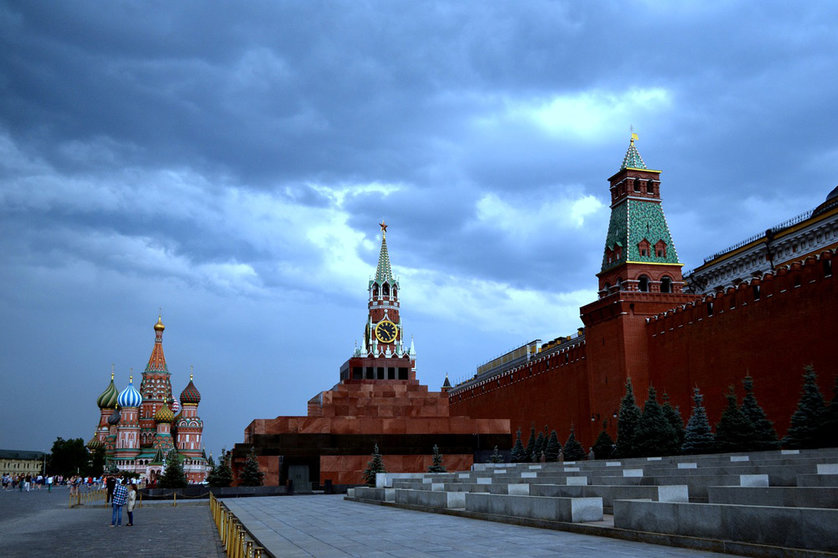 Lenin's mausoleum, next to the Kremlin wall, in Moscow. Photo: Pixabay.