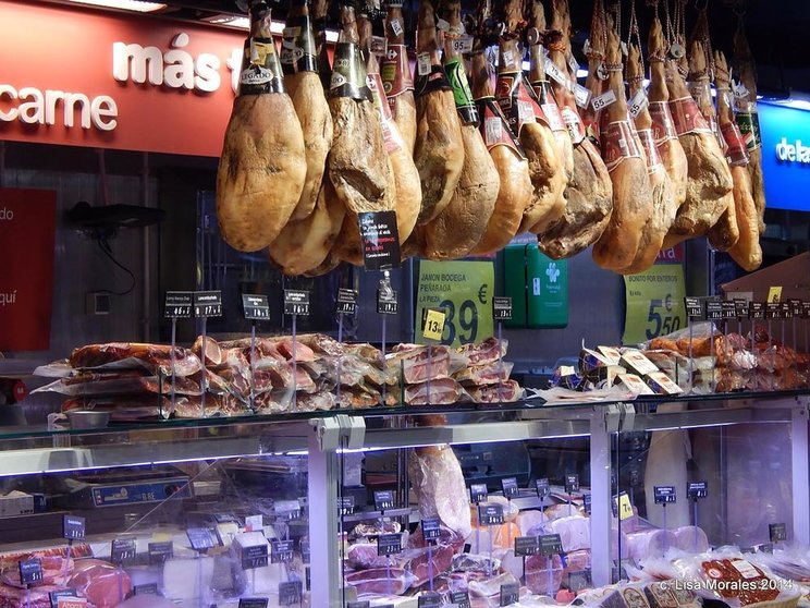 Charcuterie section of a supermarket in Spain. Photo: Pixabay.
