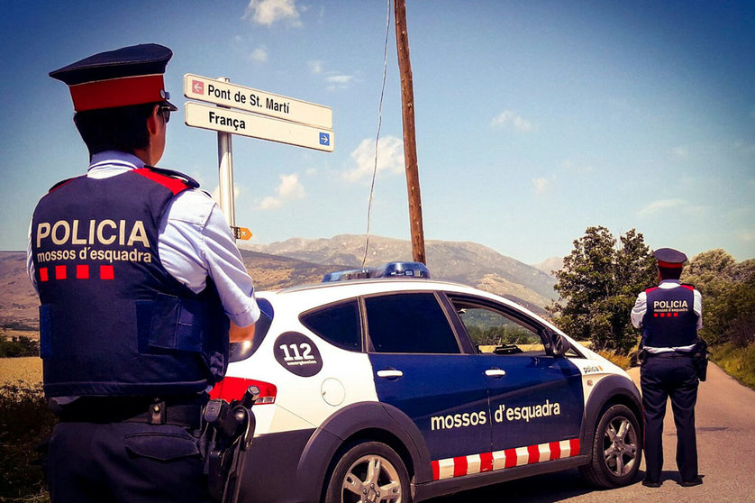Archive photo of Catalan regional police officers. Photo: Mossos d'Esquadra.