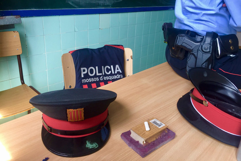 Archive photo of the Mossos d'Esquadra, the regional police of Catalonia.