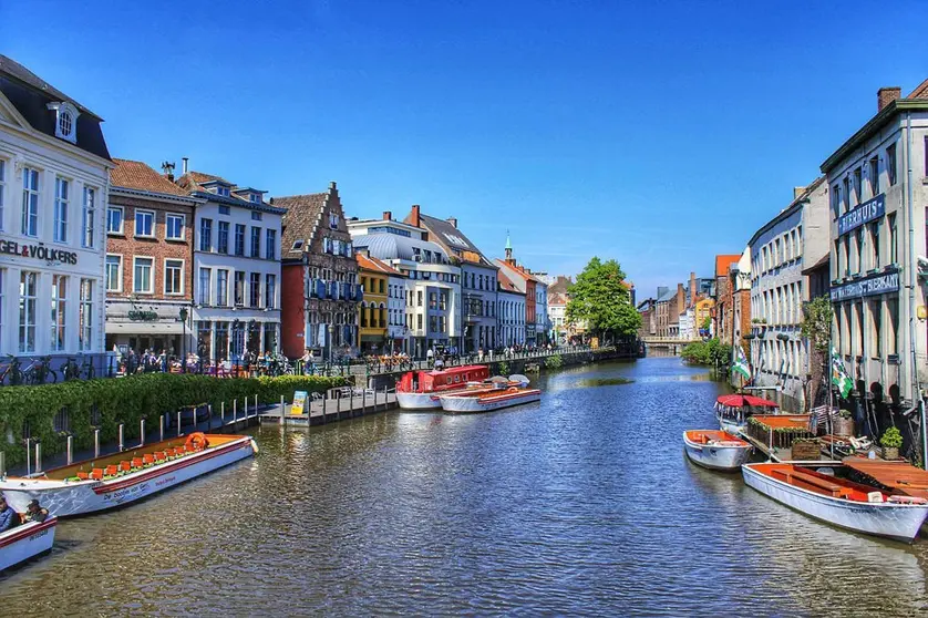 A view of Ghent, in Belgium. Photo: Pixabay.