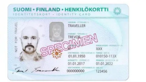 Finnish Identity Card foreigner