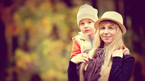 Boy Child mother by Victoria Borodinova