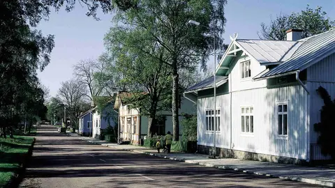 Street Mariehamn Aland islands by Visit Finland