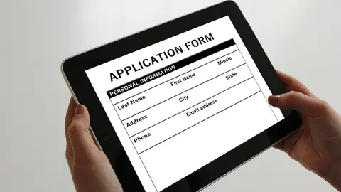 Application-tablet-form