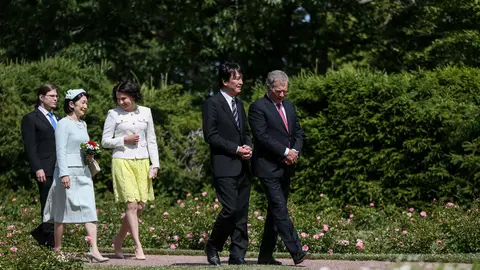 Japan Niinisto imperial highness. Photo by Matti Porre - Office of the President of the Republic