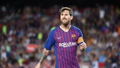 FILED - File photo of Lionel Messi who has injured himself ahead of the La Liga restart but according to Barcelona should be fit to play. Photo: Joan Valls/Urbanandsport/gtres/dpa