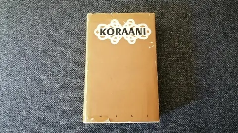 A copy of the Koran, in Finnish. Photo: Foreigner.fi.