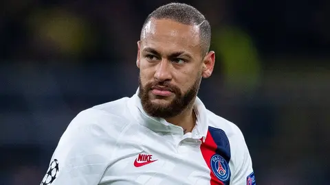 FILED - 18 February 2020, North Rhine-Westphalia, Dortmund: Paris Saint-Germain player Neymar is pictured during the UEFA Champions League soccer match between Borussia Dortmund and Paris Saint-Germain. Neymar claimed that he was subjected to racist abuse by Marseille player Alvaro Gonzalez during the two teams' match yesterday evening, Sunday. Neymar was one of the five players who were sent off after mass fight. Photo: Guido Kirchner/dpa.