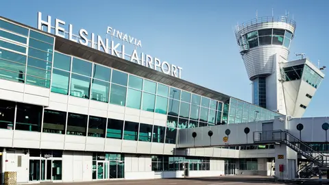 Helsinki airport and air traffic control tower. Photo: Finavia.