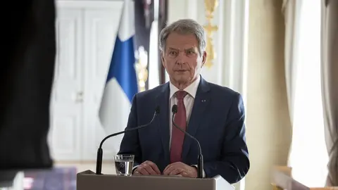 The President of the Republic of Finland, Sauli Niinisto. Photo: Twitter/@Finland_OSCE.