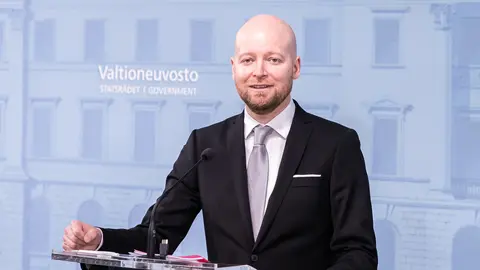 Minister of Education Jussi Saramo. Photo: Lauri Heikkinen/Vnk.