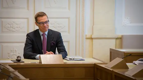 File photo dated in 2014 of Alexander Stubb. Photo: Laura Kotila/Vnk.