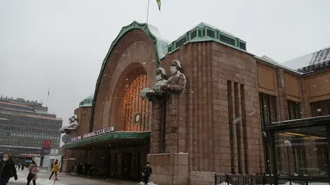 File photo of Helsinki central railway station. Photo: Foreigner.fi.