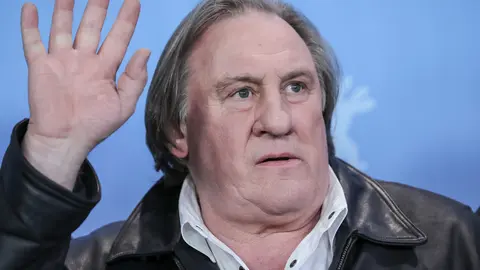 FILED - 19 February 2016, Berlin: French actor Gerard Depardieu at a photo shoot for the film "Saint Amour" during the 66th Berlin International Film Festival. Depardieu, 72, is under investigation in France on allegations of rape and sexual assault, judicial sources told dpa on Tuesday evening. Photo: Michael Kappeler/dpa