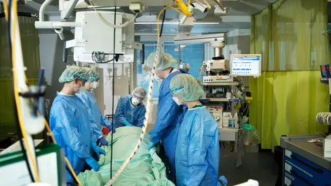 Healthcare workers in Helsinki. Photo: @HUS.