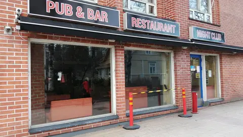 A closed bar on the outskirts of Helsinki. Photo: Foreigner.fi.