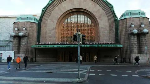 Helsinki central railway station. Photo: Foreigner.fi.