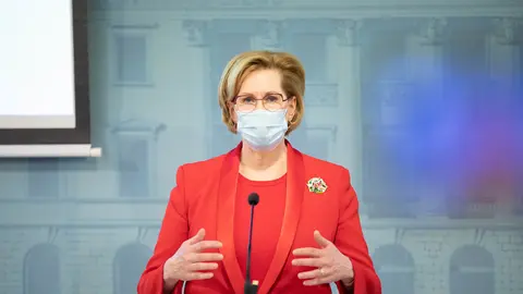 Minister of Employment Tuula Haatainen. Photo: Jussi Altonen/Vnk.