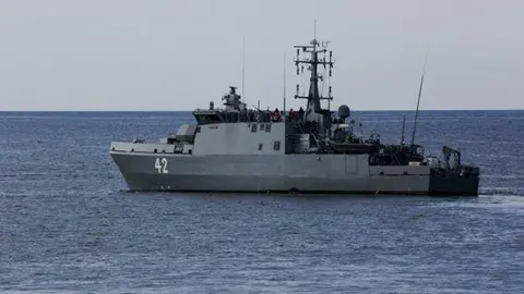 Mine Hunter, Coastal Vahterpää. Photo: Finnish Defence Forces.