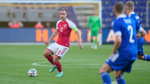 06 June 2021, Denmark, Copenhagen: Denmark's Christian Eriksen in action during the International Friendly soccer match between Denmark and Bosnia and Herzegovina at Broendby Stadium. Photo: Kim Price/CSM via ZUMA Wire/dpa