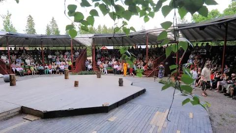 Krapi summer theater, in Tuusula. Photo: Keski-Uudenmaan Teatteri/Creative Commons.