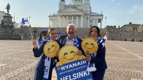 Ryanair returns to Helsinki. Photo: Ryanair.