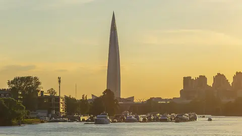 The Lakhta center, also known as Gazprom Tower, in St Petersburg. Photo: Pixabay.