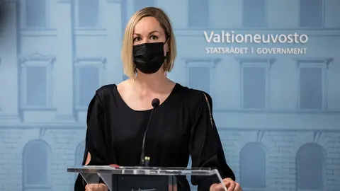 Minister of Social Affairs and Health, Hanna Sarkkinen. Photo: Foreigner.fi.