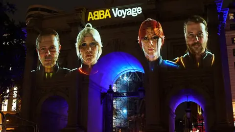 Abba Voyage. Photo: Twitter/@ABBA.
