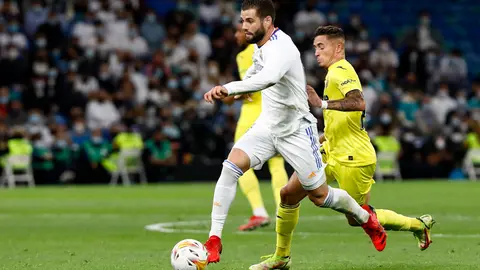 25 September 2021, Spain, Madrid: Real Madrid's Nacho Fernandez in action during the Spanish La Liga soccer match between Real Madrid and Villarreal CF at Santiago Bernabeu Stadium. Photo: Apo Caballero/DAX via ZUMA Press Wire/dpa