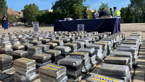 Part of the drug seized during the operation. Photo: Ministry of the Interior.
