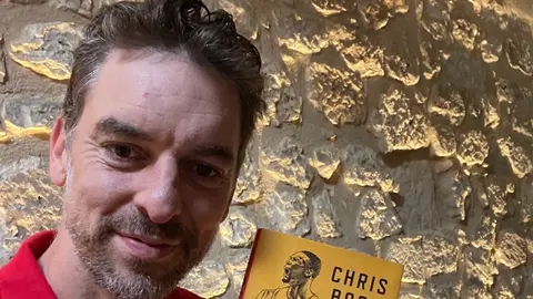 Spanish basketball start Pau Gasol. Photo: Twitter/@paugasol.