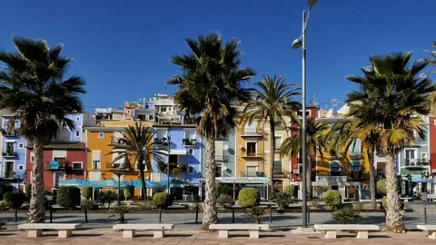 View of the coastal town of Villajoyosa, in the province of Alicante. Photo: Pixabay.
