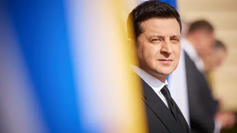 FILED - Ukrainian President Volodymyr Zelensky in October. On Friday, he said Moscow is planning a coup in in his country. Photo: -/Ukrainian Presideny /dpa - ATTENTION: editorial use only and only if the credit mentioned above is referenced in full.