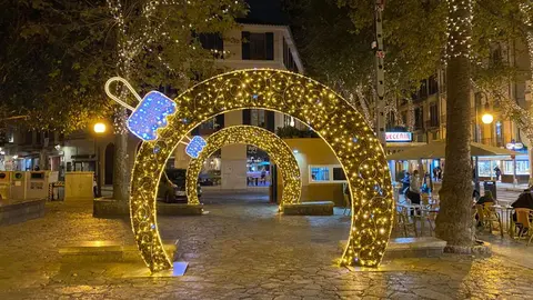Palma Christmas lights by Twitter/@ajuntpalma.