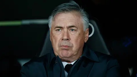 28 November 2021, Spain, Madrid: Real Madrid coach Carlo Ancelotti pictured during the Spanish La Liga soccer match between Real Madrid and Sevilla FC at Santiago Bernabeu Stadium. Photo: -/DAX via ZUMA Press Wire/dpa.