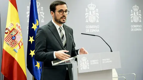 The Ministry of Consumer Affairs, Alberto Garzon. Photo: Ministerio de Consumo.