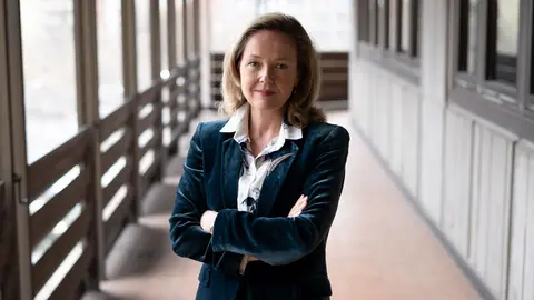 The First Vice President and Ministry of Economic Affairs, Nadia Calvino. Photo: Ministry of Economic Affairs.