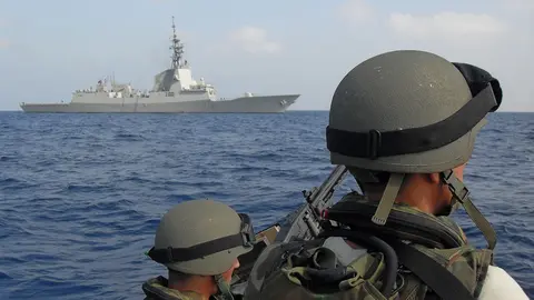 The Spanish frigate Blas de Lezo. Photo: Ministerio de Defensa.