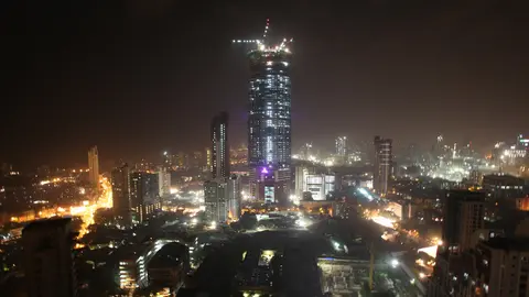 FILED - The Indian city of Mumbai pictured in this file shot from October 18, 2012. Photo: picture alliance / dpa.
