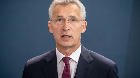 FILED - 27 August 2020, Berlin: Jens Stoltenberg, Nato Secretary General, speaks at a press conference. NATO has to find a successor to Secretary General Jens Stoltenberg, who is set to leave his post to head Norway's central bank, the Norwegian Finance Ministry announced in Oslo on Friday. Photo: Michael Kappeler/dpa-pool/dpa.