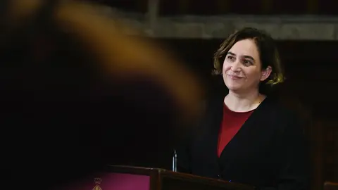 24/03/2022. The mayor of Barcelona Ada Colau. Photo: Ajuntament Barcelona.