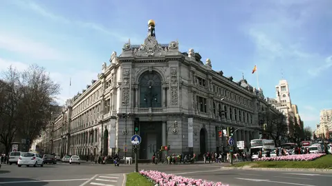Headquarters of the Bank of Spain in Cibeles square, Madrid. Photo: Banco de Espana.