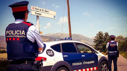 Archive photo of Catalan regional police officers. Photo: Mossos d'Esquadra.
