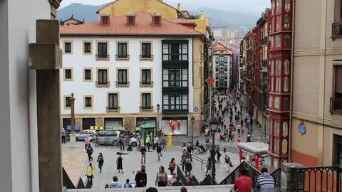 A general view of the historic center (Casco Viejo) of the Basque city of Bilbao. Photo: Pixabay.