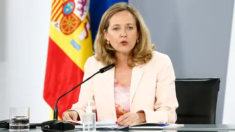24/05/2022. Spain's First Vice-president and Minister for Economic Affairs Nadia Calvino. Photo: La Moncloa.